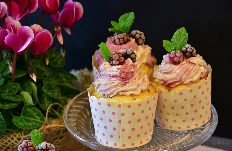 Neptune Nectar Cupcakes